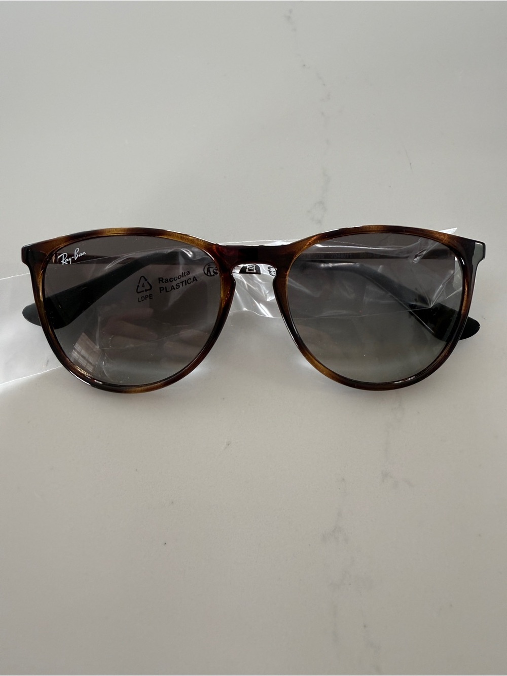 Ray-Ban JUNIORS Erika in Havana and Gray - Petite Sunglasses
